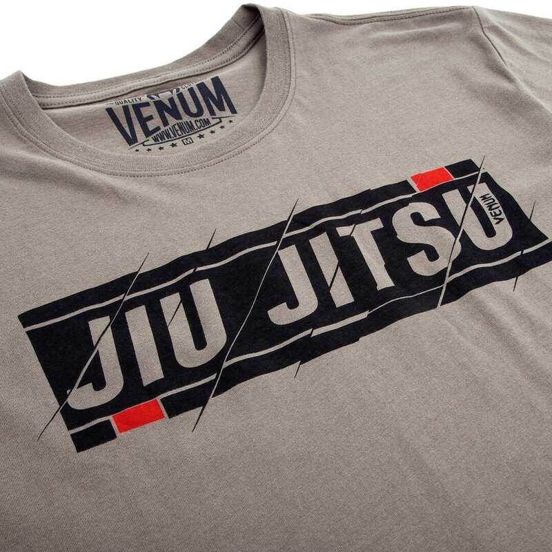 Venum Venum BJJ Classic T-Shirt Brasilianisches Jiu-Jitsu Baumwolle Braun