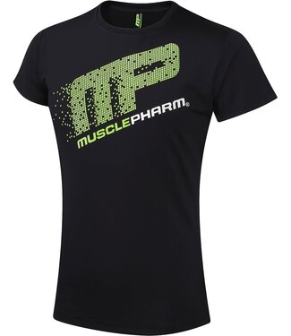 MusclePharm Rashguard Pixel Schwarz Grün