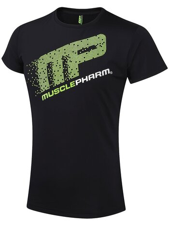 MusclePharm MusclePharm Rashguard Pixel Schwarz Grün