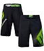 MusclePharm Pixel Heren MMA Fightshorts Zwart Groen