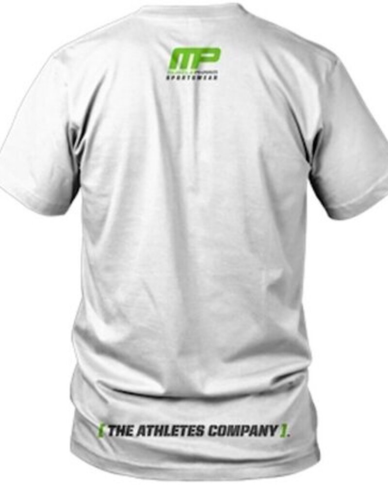 MusclePharm MusclePharm Flagship T Shirts Cotton White