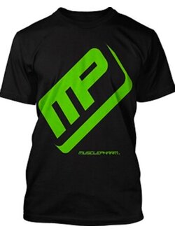 MusclePharm MusclePharm Performance T-Shirt Schwarz