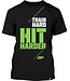 MusclePharm MusclePharm T-Shirts Trainieren Sie Hard Hit Harder Black