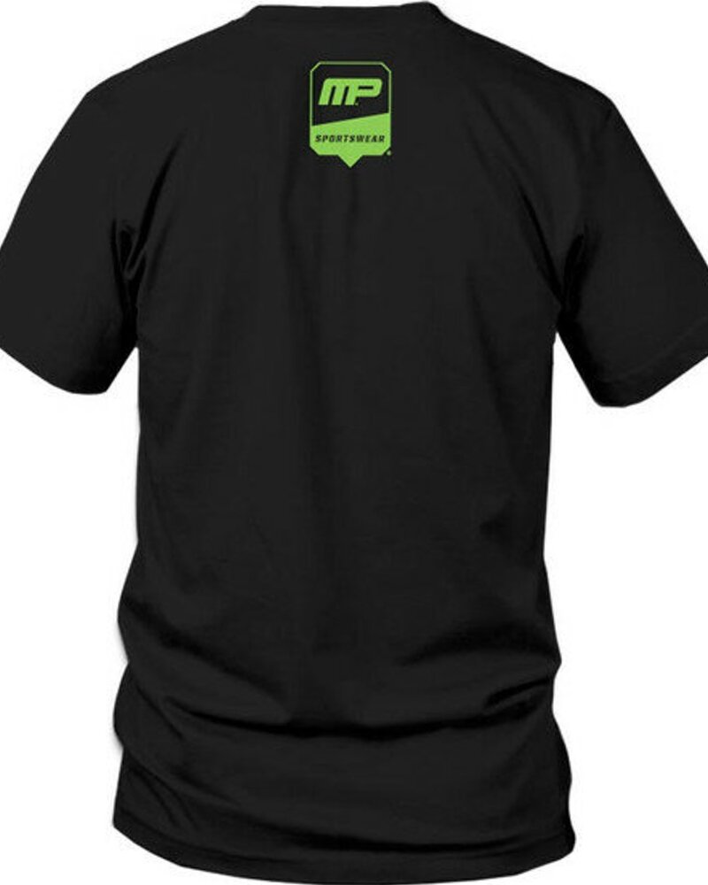 MusclePharm MusclePharm T Shirts Train Hard Hit Harder Black