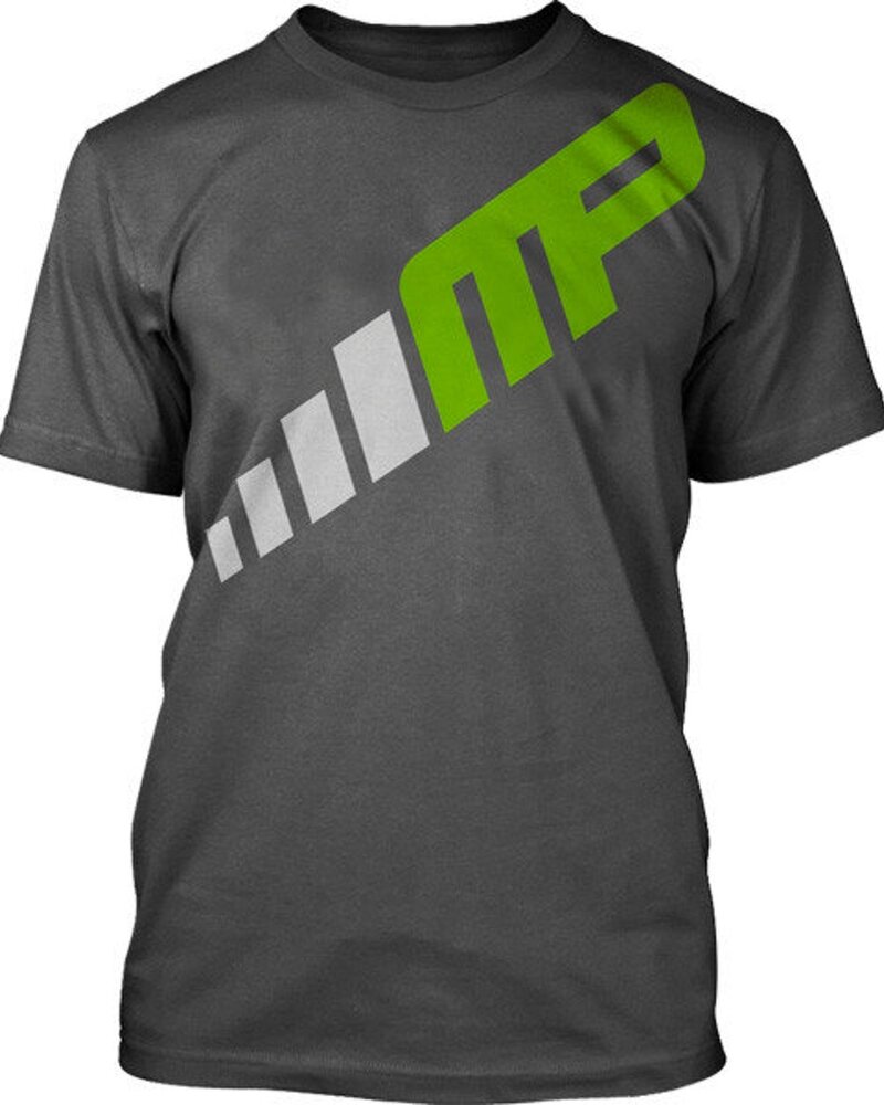 MusclePharm MusclePharm Turn It Up T-Shirt Baumwolle Grau