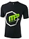 MusclePharm MusclePharm Octagon MMA UFC T-shirt T-shirt Katoen Zwart