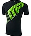 MusclePharm MusclePharm Stripe Sportline T Shirt Cotton Black