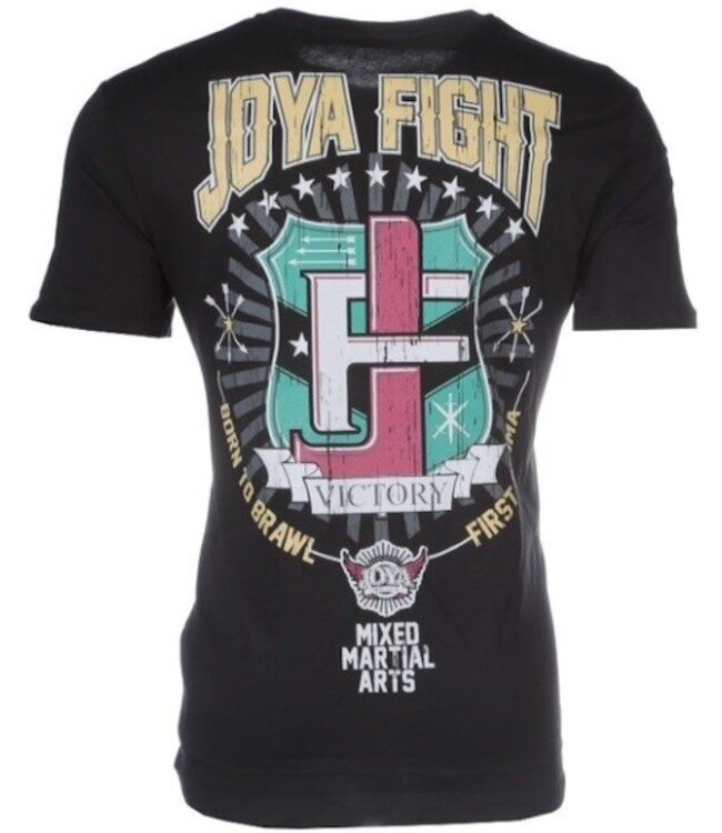 Joya Jamaica T-Shirt Katoen Zwart