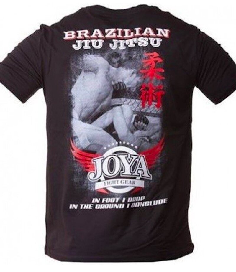 Joya Joya Brazilian Jiu Jitsu T-Shirt Cotton Black