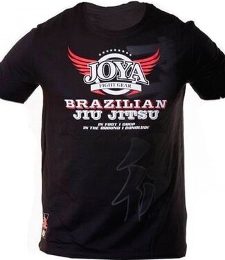 JOYAGEAR Joya Brazilian Jiu Jitsu T-Shirt Cotton Black