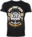 Joya United we Fall T-Shirt Cotton Black Yellow