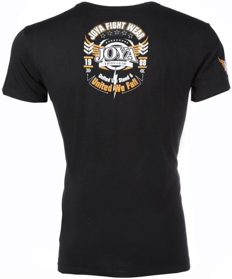 Joya Joya United we Fall T-Shirt Cotton Black Yellow