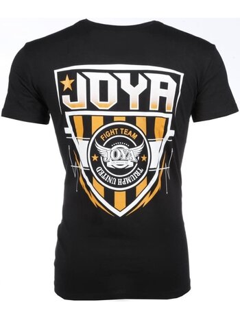 Joya Joya Fight Team T-Shirt Baumwolle Schwarz