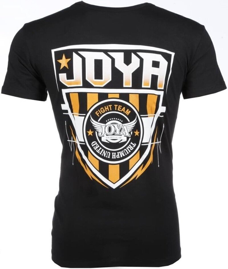 Joya Joya Fight Team T-Shirt Baumwolle Schwarz