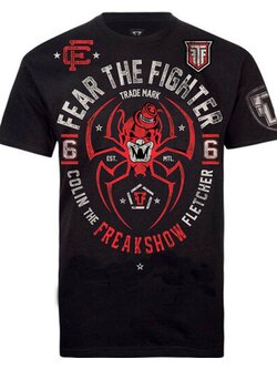 Fear the Fighter Fear the Fighter Colin The Freak Show UFC T-Shirt