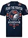 Fear the Fighter Fear The Fighter Kickboxing T-Shirt Katoen Marineblauw