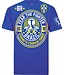 Fear the Fighter World Blood Line T-Shirts Katoen Blauw