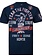 Fear the Fighter Fear the Fighter Stefan Struve UFC Signature T-Shirts Baumwolle Marineblau