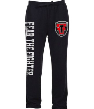 Fear The Fighter Joggingbroek Fleecebroek Zwart