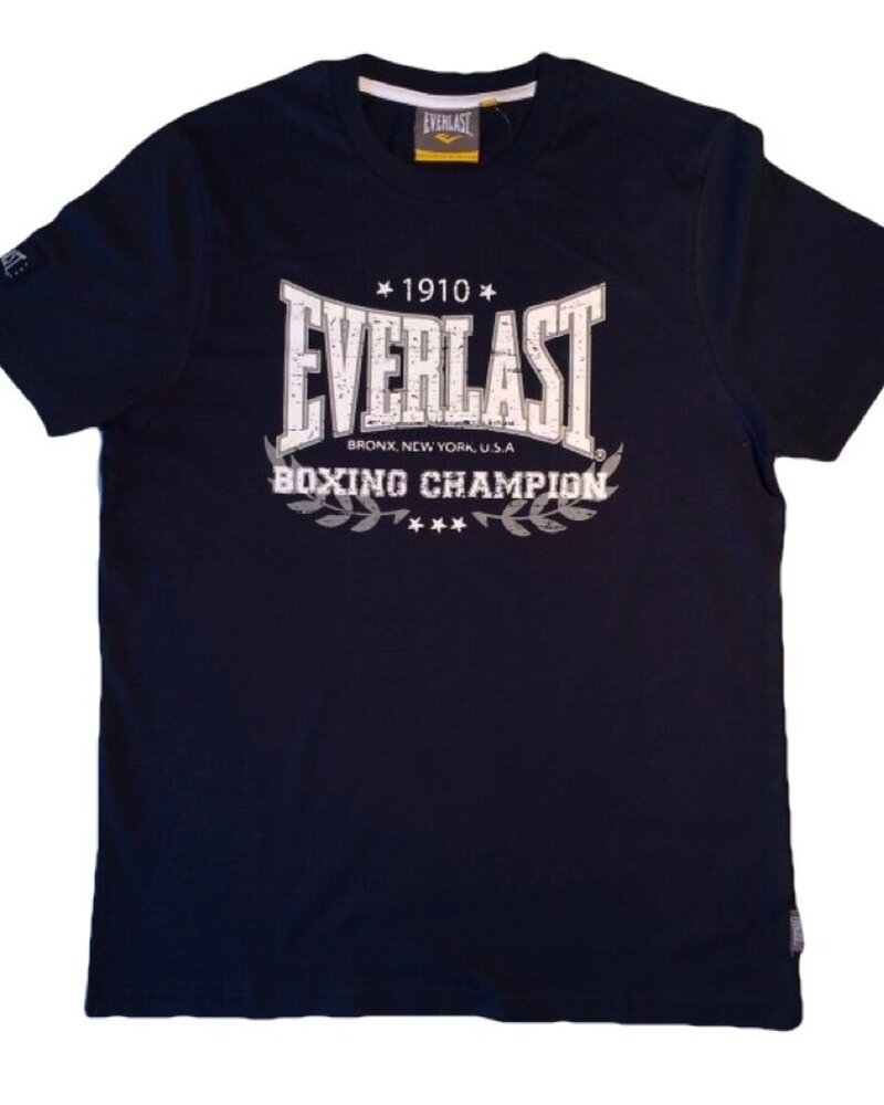Everlast Everlast Heritage T-Shirt Baumwolle Marineblau