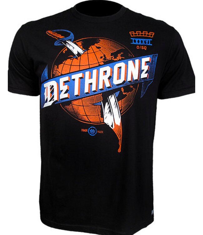 Dethrone Taking Over MMA T-shirt Katoen Zwart