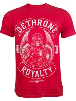 Dethrone Dethrone Cain Velasquez Club Patch Cotton Red