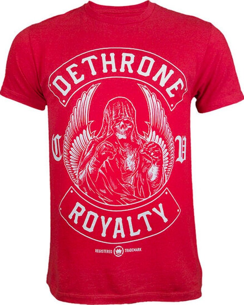 Dethrone Dethrone Cain Velasquez Club Patch Baumwolle Rot