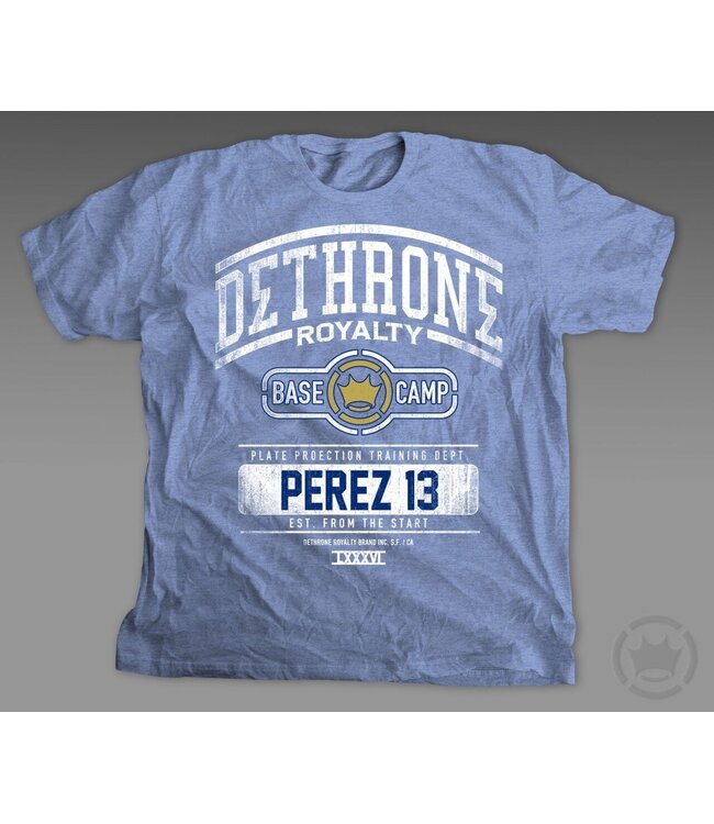 Dethrone Dethrone Salvador Perez Trainingsshirt Lichtblauw