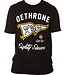 Dethrone Dethrone The Pennant T-Shirt Baumwolle Schwarz