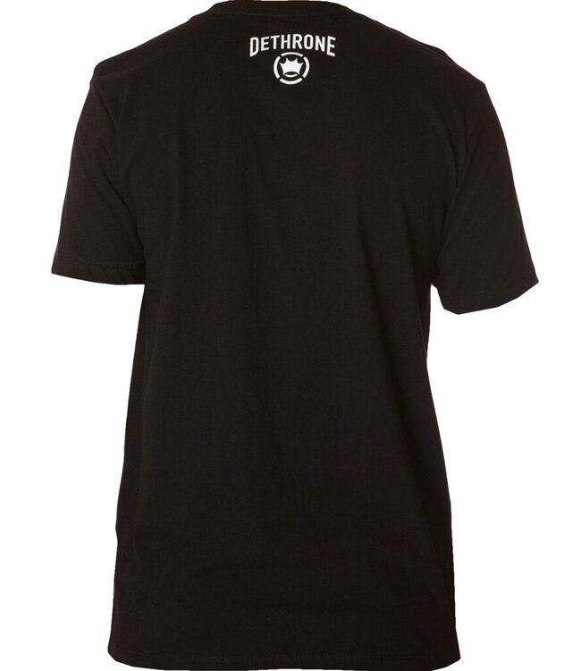 Dethrone The Pennant T-Shirt Cotton Black