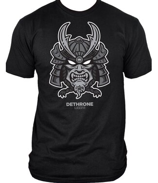 Dethrone Dethrone No Master T-Shirt Katoen Zwart
