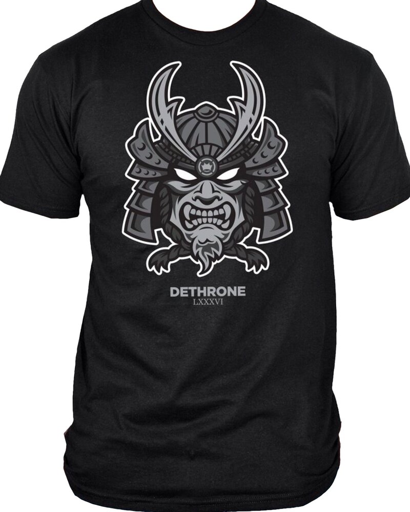 Dethrone Dethrone No Master T-Shirt Cotton Black