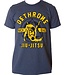 Dethrone Diaz Jiu Jitsu T-shirt Katoen Marineblauw