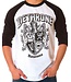 Dethrone The Notorious Raglan T-Shirts Wit Zwart