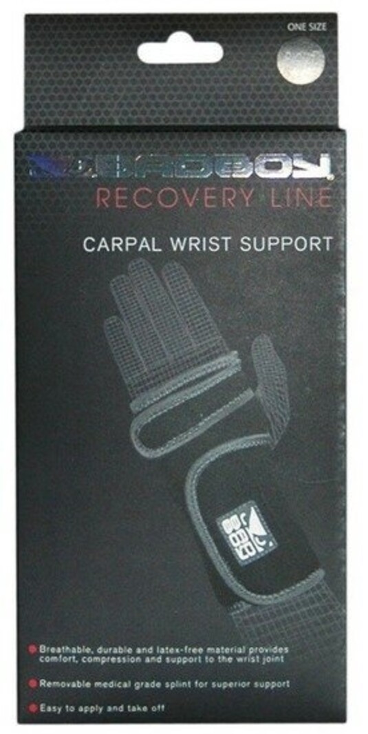 Bad Boy Bad Boy Recovery Line Carpal Wrist Support