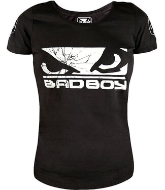 Bad Boy Bad Boy Global Walkout Damen T-Shirt Schwarz Weiß