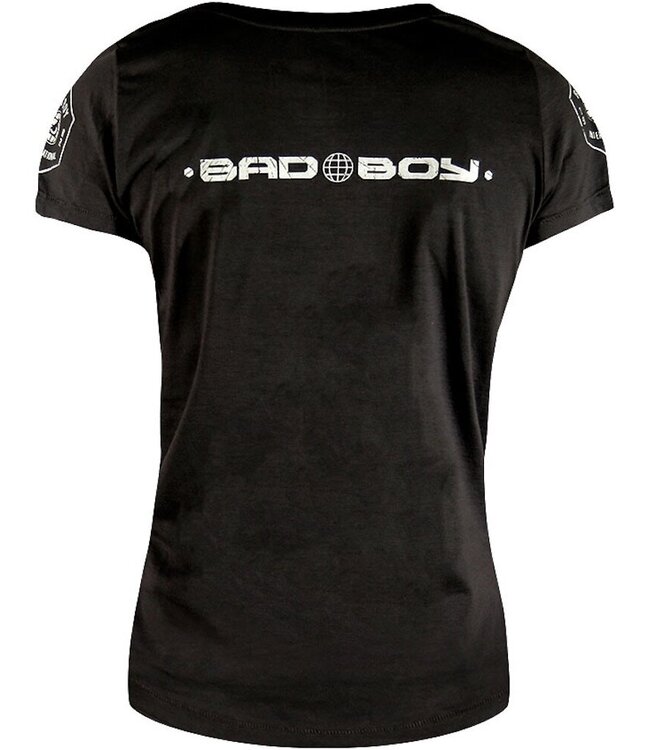 Bad Boy Bad Boy Global Walkout Damen T-Shirt Schwarz Weiß