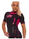 Bad Boy Bad Boy Ladies Sphere Rash Guard Compression Shirt Black Pink