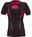 Bad Boy Bad Boy Dames Sphere Compression Shirt Zwart Roze