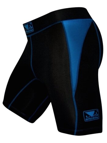 Bad Boy Bad Boy Honor Compression Vale Tudo Shorts Black Blue