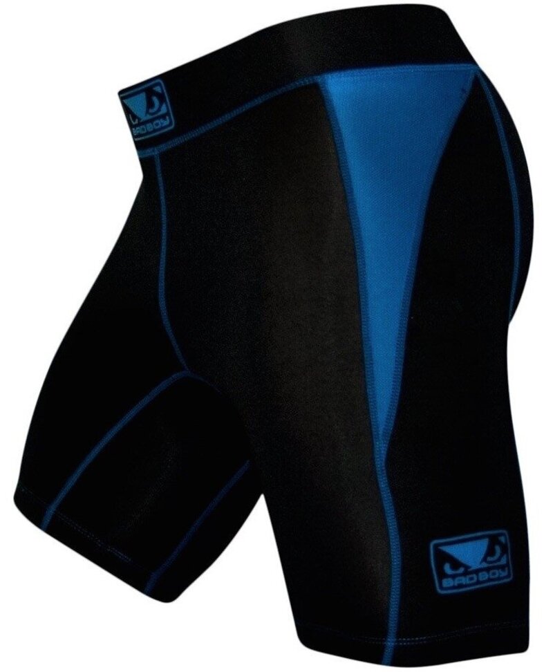 Bad Boy Bad Boy Honour Compression Vale Tudo Shorts Zwart Blauw