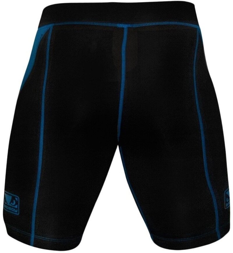 Bad Boy Bad Boy Honour Compression Vale Tudo Shorts Zwart Blauw