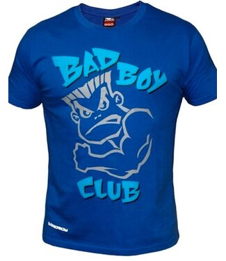 Bad Boy Club T-shirt Katoen Blauw