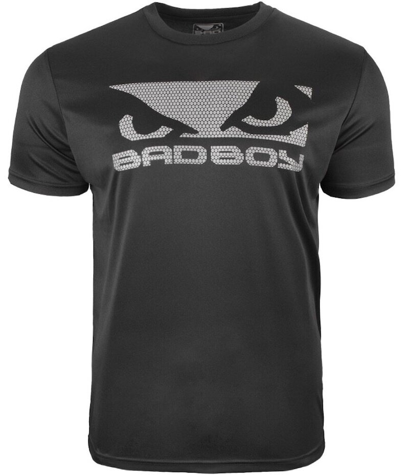 Bad Boy Performance Spark T Shirt Black Dry Fit - FIGHTWEAR SHOP