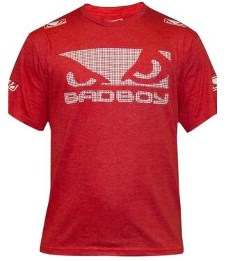 Bad Boy Bad Boy Kids Walk Inn 3.0 T-shirt Rood Gemêleerd