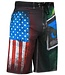 Bad Boy Brazil USA Board Shorts Black