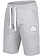 Bad Boy Bad Boy Core Relax Baumwolle Shorts Grau