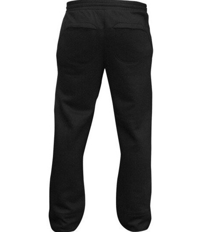 Bad Boy Bad Boy Kids Joggers Open Hem Cotton Black