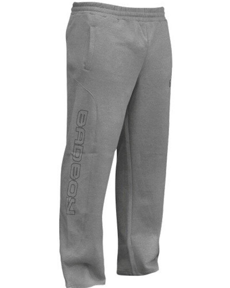 Bad Boy Bad Boy Kids Joggers Open Hem Cotton Grey