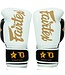 Fairtex x Booster FXB Boxing Gloves White/Black/Gold - Muay Thai & Kickboxing